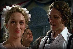 Christopher Walken et Meryl Streep dans Voyage au bout de l'enfer
